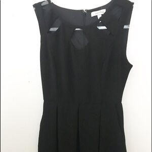 Speechless Black Mini Dress flared with pockets
